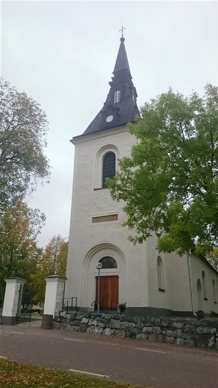 Clas och Christina Weiberg, Skerike kyrka