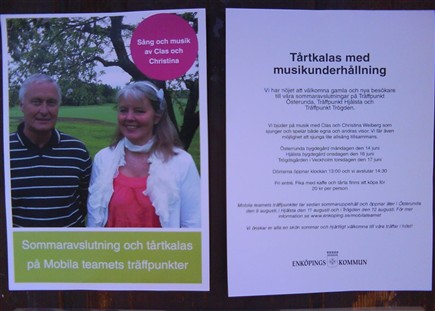 Sommarkalas, Enköping, Clas och Christina Weiberg