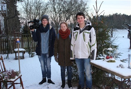 Erik; Linn och Victor hos Christina Sigvardsdotter Weiberg