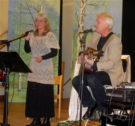 Clas och Christina Weiberg hos SPF